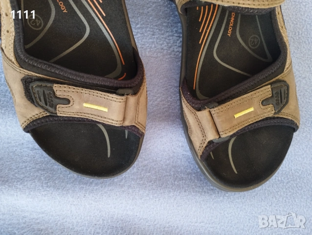 Мъжки сандали ecco номер 42., снимка 7 - Мъжки сандали - 45693614