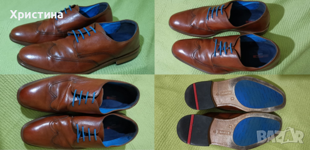 Мъжки елегантни официални обувки Bugatti и LLOYD, снимка 5 - Официални обувки - 45018420