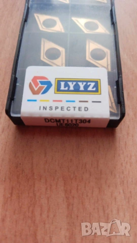 10 броя стругарски пластини LYYZ DCMT11T304 UE6020, снимка 2 - Стругове - 53861407