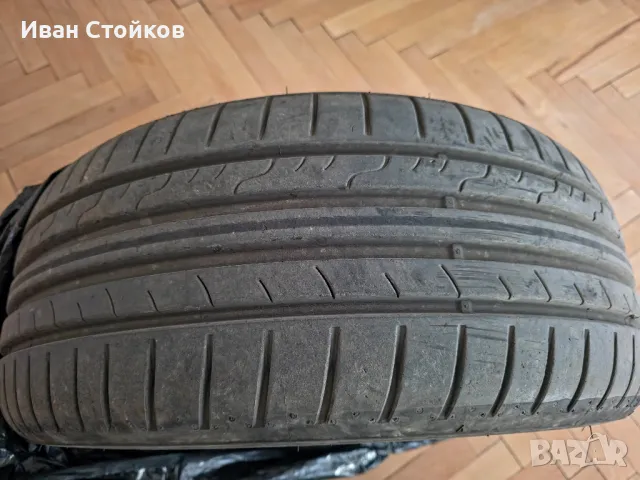 2бр. Летни Гуми Dunlop DOT-2022г.-- 215/55/16 Премиум клас, снимка 1 - Гуми и джанти - 49370764