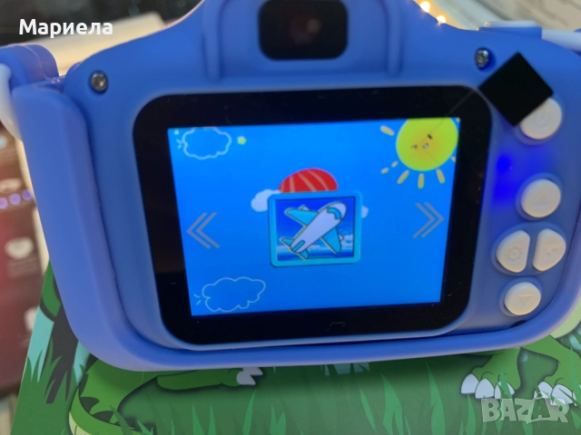 GREENKINDER Детска камера 2.0” екран с двоен обектив 64BG / Вградени игри, снимка 9 - Други - 52051427