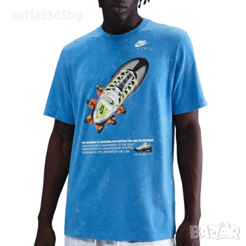 Nike - Sportswear T-Shirt - Blue - Cotton Оригинал Код 251