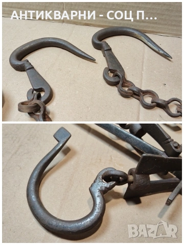 Голям Стар Кован Османски Кантар. / НОМЕР 1584., снимка 7 - Антикварни и старинни предмети - 53669698