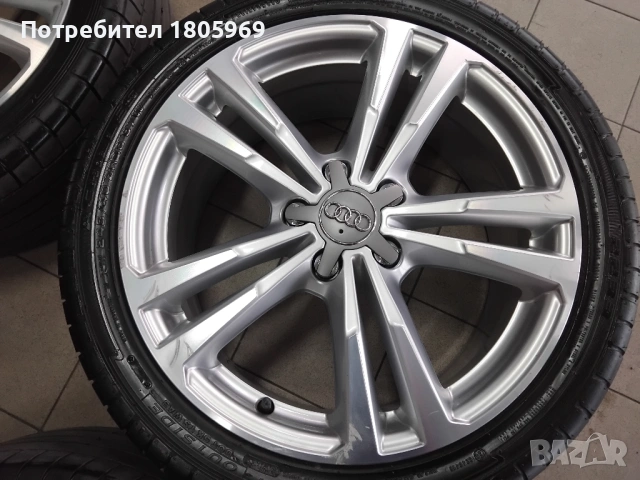 4бр. ал. джанти Audi (оригинални) 7,5x18 , 5x112 , ET51 централен отвор 57,1мм