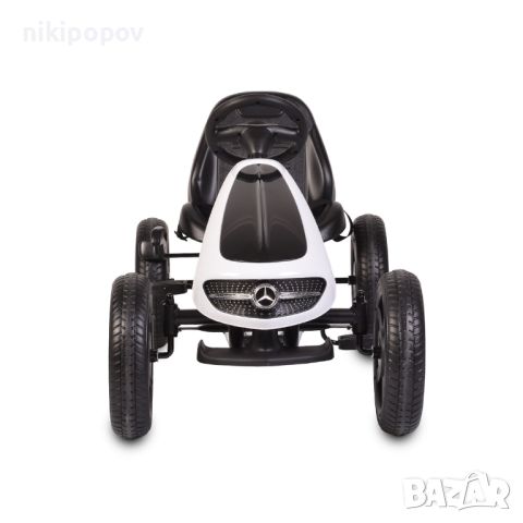 MERCEDES-BENZ eva картинг кола GO KART бял, снимка 11 - Коли, камиони, мотори, писти - 45159851