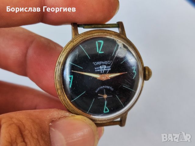 Механичен часовник Orpheo 17 rubis, снимка 1 - Мъжки - 46430961