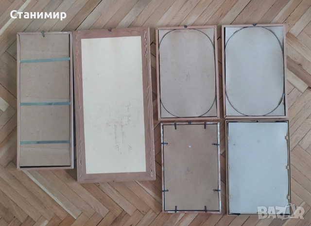 Картини с бродирани цветя -6 бр. комплект, снимка 14 - Картини - 51485449