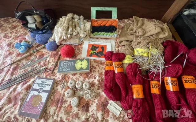 Много шивашки материали + подарък, снимка 8 - Други - 50104202