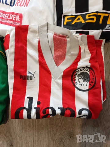 Лот футболни фланелки Milan,Italy,Olimpiakos,Juve,Bulgaria, снимка 2 - Футбол - 53304150