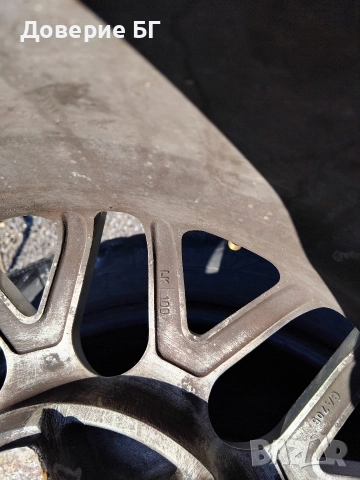 Продавам комплект 4 броя алуминиеви лети джанти марка CMS, Dacia Renault Volkswagen , снимка 11 - Гуми и джанти - 52806801