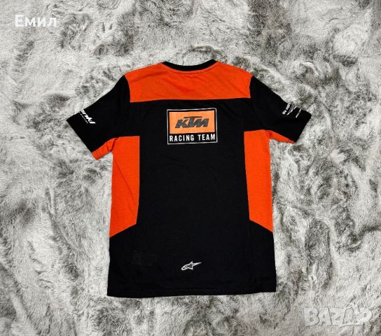 Тениска KTM x Alpinestars, Размер S, снимка 5 - Тениски - 46652409