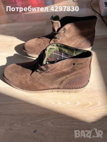 Велурени обувки Barbour № 45