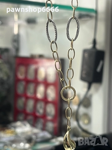 Златно колие 14 карата, снимка 3 - Колиета, медальони, синджири - 52942556