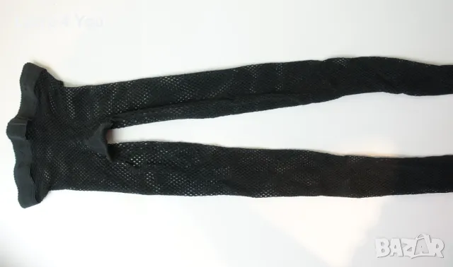 FALKE M/L черен луксозен чорапогащник мрежа, снимка 4 - Бельо - 50182058