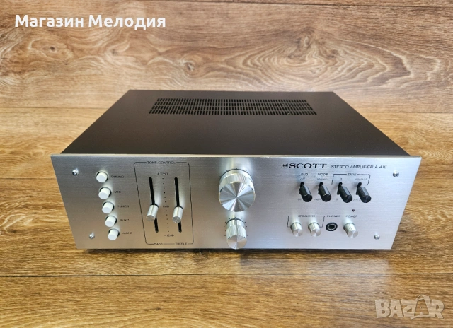 Усилвател H.H. SCOTT A 416 Винтидж – Легендарен Американски Звук, ТОП Състояние!, снимка 3 - Ресийвъри, усилватели, смесителни пултове - 47532392