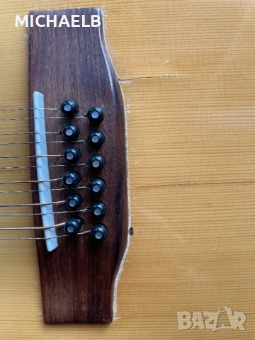 Продавам 12 струнна оригинална акустична китара Höfner, снимка 8 - Китари - 53562171