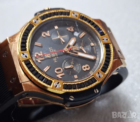 Няма такава цена!!! Дамски луксозен часовник Hublot Big Bang, снимка 3 - Дамски - 44957449