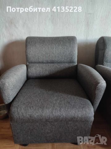Ъглов диван за хол с два фотьойла., снимка 4 - Дивани и мека мебел - 46271178