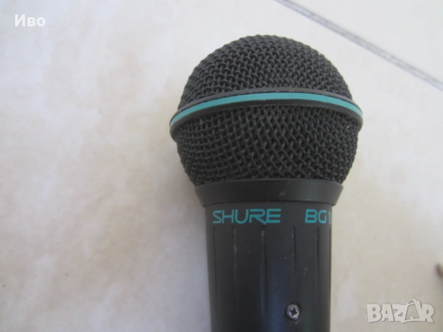 Микрофон Shure BG 1.0 , снимка 2 - Микрофони - 53571901