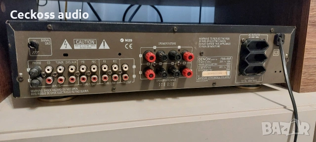 Стерео усилвател DENON PMA-655R с дистанционно , снимка 4 - Ресийвъри, усилватели, смесителни пултове - 53368141
