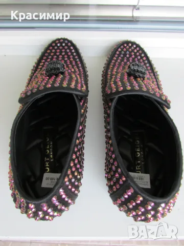 Мъжки обувки с камъни Kurt Geiger London, снимка 13 - Мокасини - 47215445