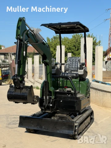 Мини Багер Мuller E1.3 | Гаранция | Изплащане, снимка 4 - Индустриална техника - 46537493