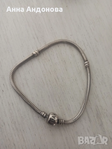 Сребърна гривна Пандора 