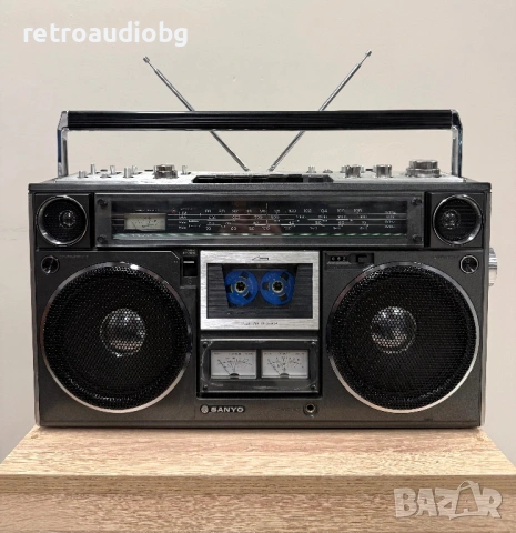 🔈Рядък колекционерски радиокасетофон Sanyo M 9994 - Boombox🔈