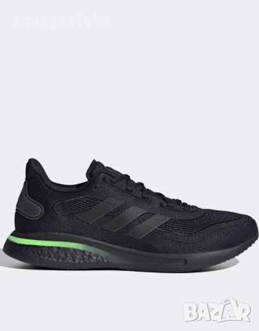 Мъжки маратонки ADIDAS Supernova Boost Running Shoes Black, снимка 2 - Маратонки - 45994297