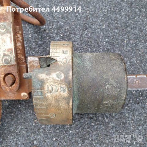 Стар шведски кантар, снимка 2 - Колекции - 51671008