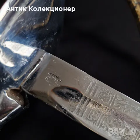 Бойна пехотна Сабя, Кралство Италия. 1862 г., снимка 9 - Антикварни и старинни предмети - 50180677