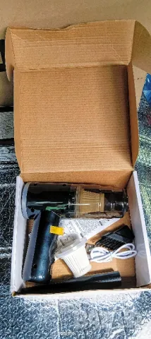 Мини безжична прахосмукачка Черна с 2000мА батерия , снимка 12 - Прахосмукачки - 50222485