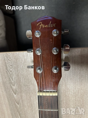 Продавам акустична китара "Fender CD-60CE", снимка 2 - Китари - 53541210