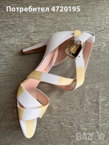 НОВИ елегантни луксозни дамски сандали MORESCHI, снимка 3 - Дамски елегантни обувки - 53235949