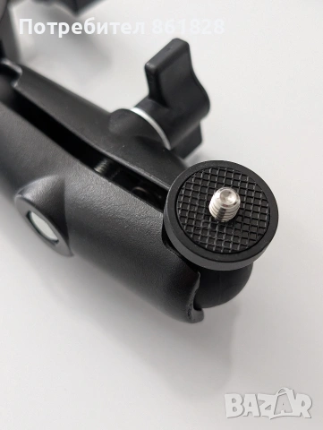 Универсална алуминиева стойка / рамо за екшън камера, снимка 3 - Чанти, стативи, аксесоари - 53615049