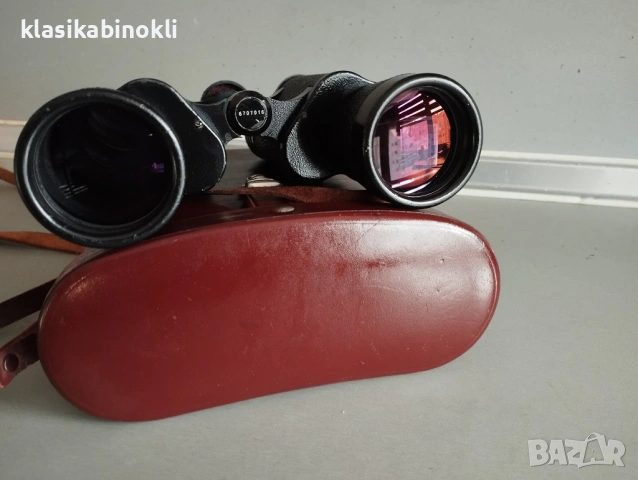 ТОП Немски Бинокъл Carl Zeiss Jena JENOPTEM-MULTI-COATED -10 х 50W-ГДР, снимка 11 - Екипировка - 53009903