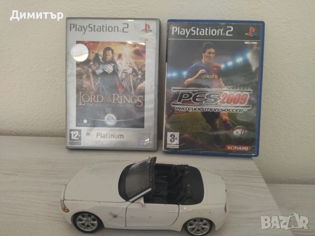 Метална количка BMW Z4 (1/24) + 2 бр. игри за Playstation 2 !!!, снимка 8 - Колекции - 50670945