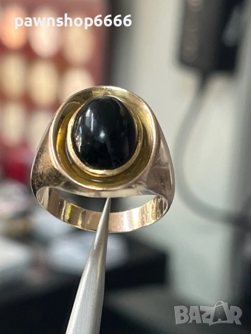 Златен пръстен 14 карата 12,90 грама , снимка 3 - Пръстени - 53589308