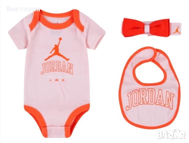 Боди за бебе Nike Jordan , снимка 1 - Бодита за бебе - 45035241