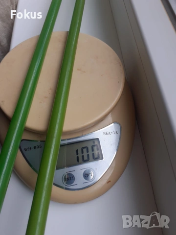 Пръчки каталин бакелит зелени с дамари броеница, снимка 6 - Антикварни и старинни предмети - 53950867