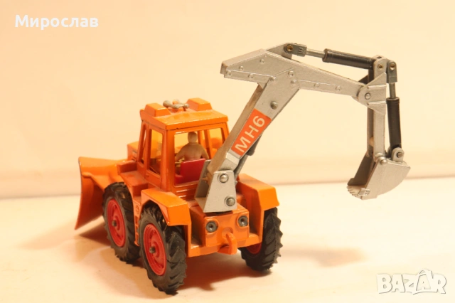 MATCHBOX KING SIZE БАГЕР БУЛДОЗЕР КОЛИЧКА МОДЕЛ, снимка 6 - Колекции - 54202695