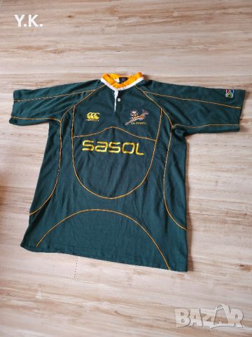 Оригинална мъжка тениска Canterbury x South Africa Rugby / Season 07-08, снимка 2 - Тениски - 46695188