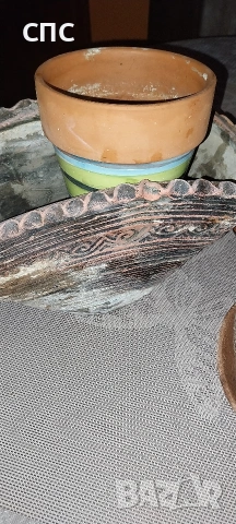 комплект от 5 броя стари саксии , снимка 3 - Други стоки за дома - 53809381