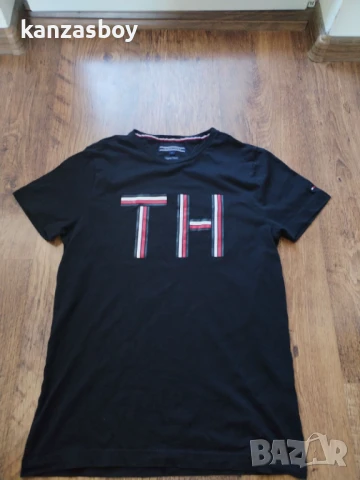 Tommy Hilfiger - страхотна мъжка тениска S, снимка 5 - Тениски - 50899181