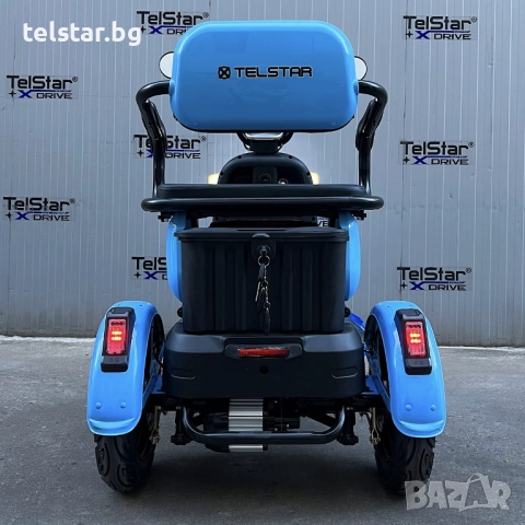 Оригинална триместна електрическа триколка LUXOR 2 2000W 23Ah NEW, високопроизводителни батерии от п, снимка 10 - Мотоциклети и мототехника - 52407306