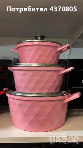 Висококачествен комплект касероли Cheffinger – елегантност, здравина и удобство в кухнята, снимка 1