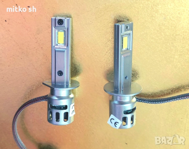 H1 Led автомобилни крушки, снимка 3 - Аксесоари и консумативи - 52521142