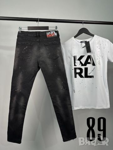 DSQUARED дамски дънки КОД 89, снимка 2 - Дънки - 37933844