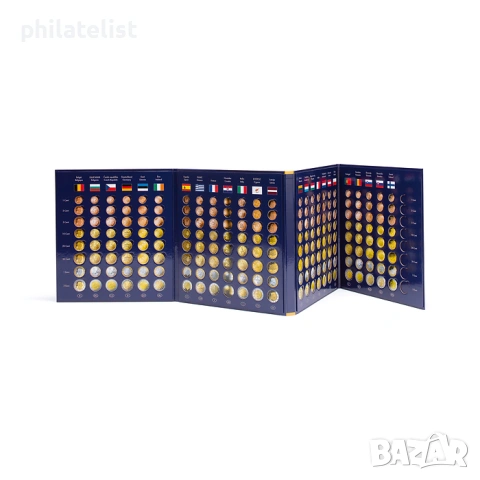 Албум за монети PRESSO Euro Coin Collection, за 26 пълни комплекта евромонети, снимка 3 - Нумизматика и бонистика - 54046911