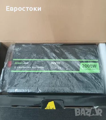 Инвертор на напрежение Green Cell, 2000W / 4000W, преобразувател на напрежение 12V до 230V, снимка 9 - Аксесоари и консумативи - 49132625